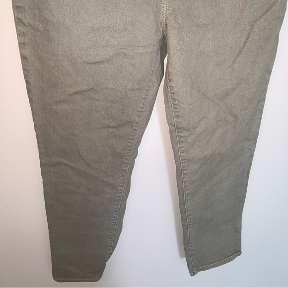 Joe Fresh Olive High Rise Straight Jeans 29 - Picture 8 of 12